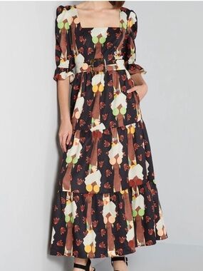 Hutch ModCloth Let's Go Boho Maxi Dress - Size 8